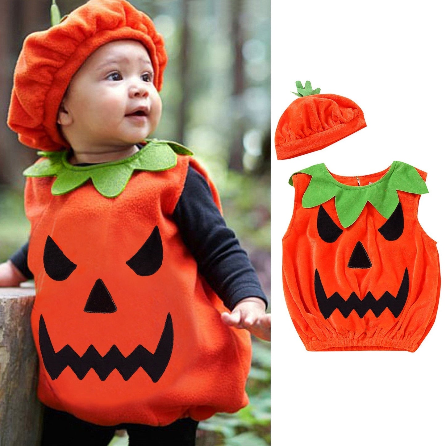 ハロウィン衣装 初めてのハロウィンロンパースジャンプスーツ