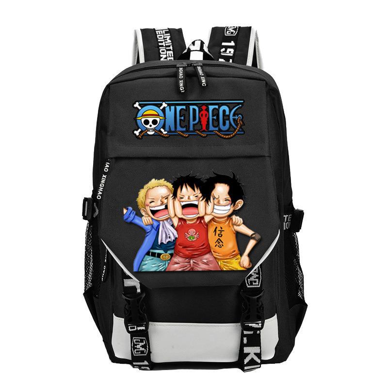 ワンピース新型バックパック学生スクールバッグ