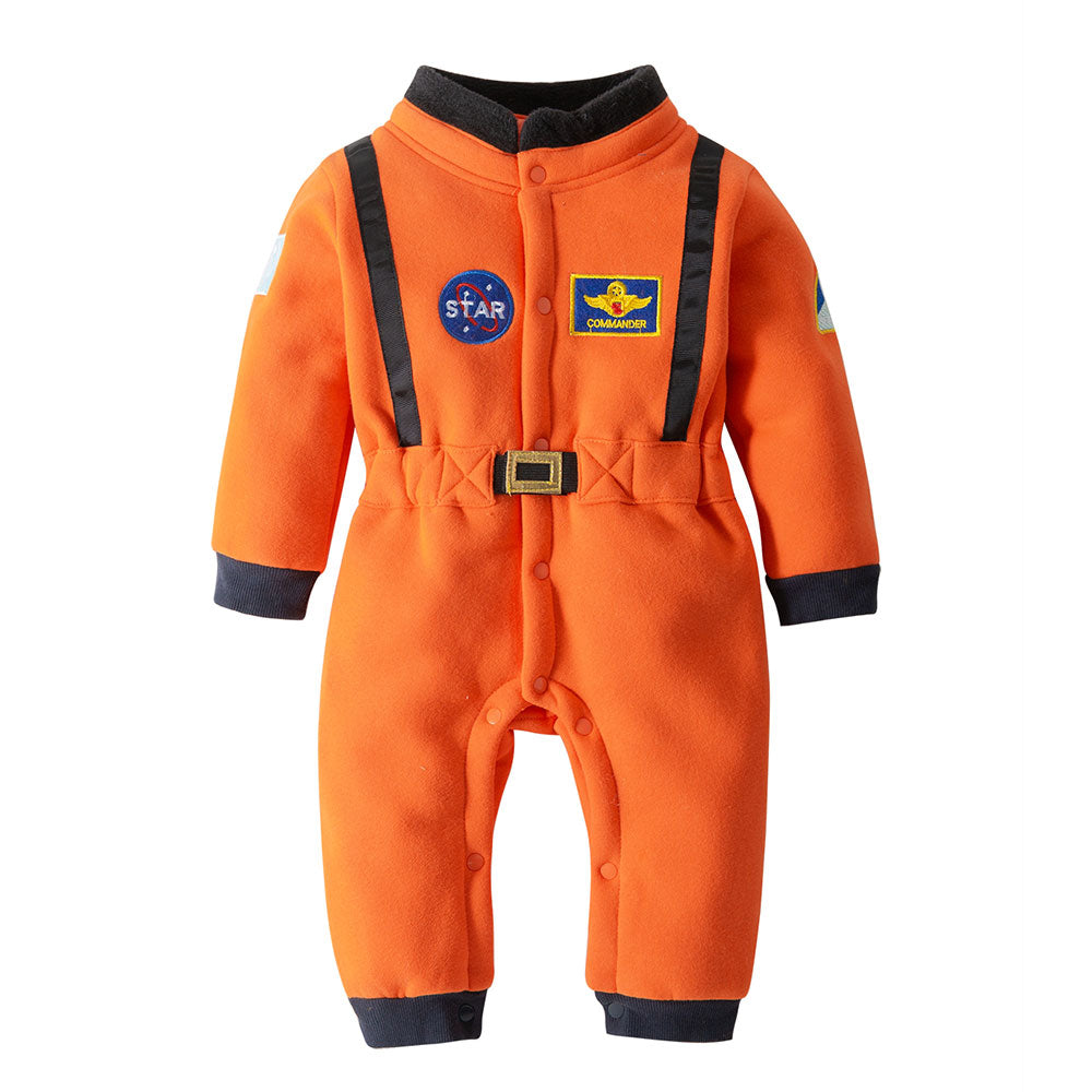 ハロウィン宇宙飛行士コスチューム 宇宙服ロンパース