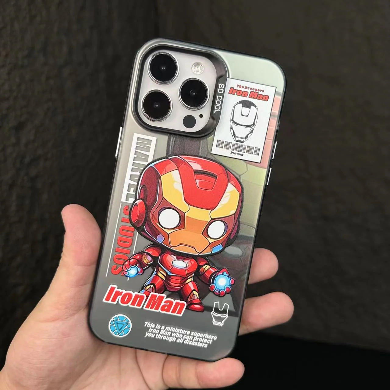 Original Marvel Superhero Phone Case - Iron Man, Spider-Man, Deadpool & Wolverine